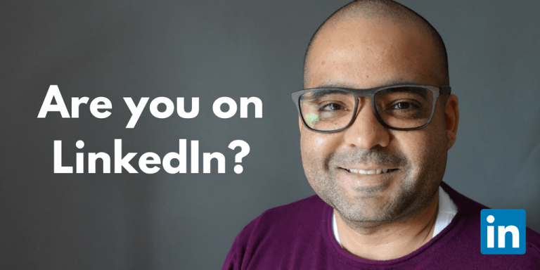 Are you on LinkedIn?