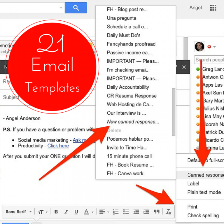 21 Email Templates Absolutely Will Make You a Productivity Ninja