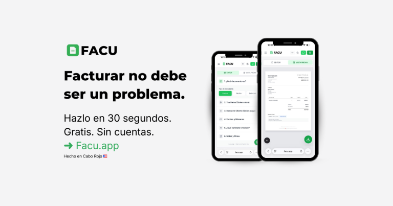 Cómo Hacer una Factura en 30 Segundos (y Cobrar Más Rápido) – Guía Simple para Freelancers y Negocios Locales