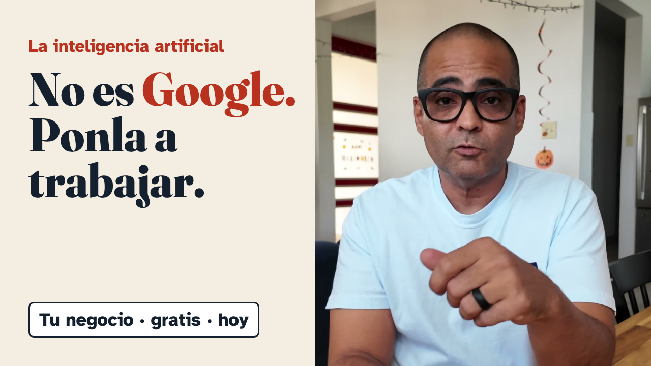 Angel Anderson: la inteligencia artificial no es Google, ponla a trabajar